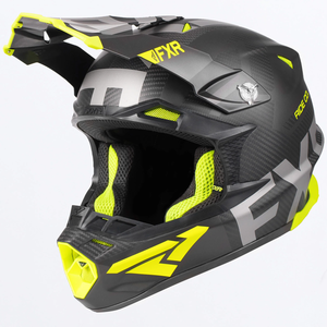 FXR Blade 2.0 Carbon Evo Helmet - Black/Hi Vis